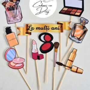 Topper tort tematica Make Up